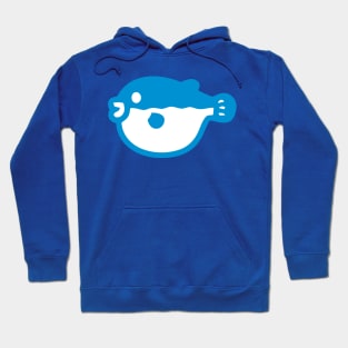 Pufferfish Emoticon Hoodie